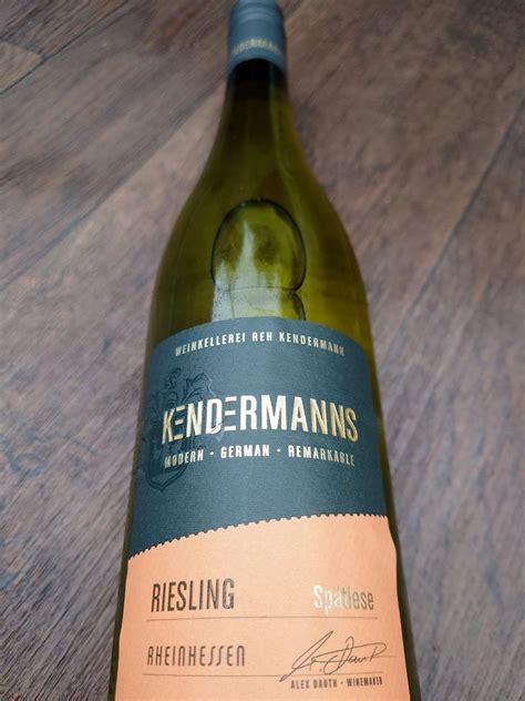 Kendermanns Riesling Spatlese Rheinhessen 2022 Germany White