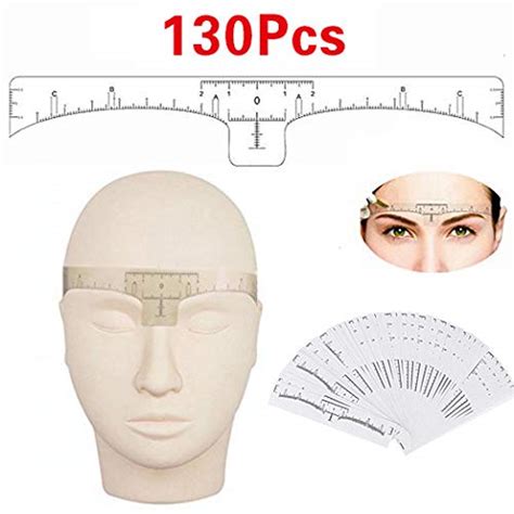 Amazon Eyebrow Ruler Pcs Disposable Eyebrow Ruler Sticker