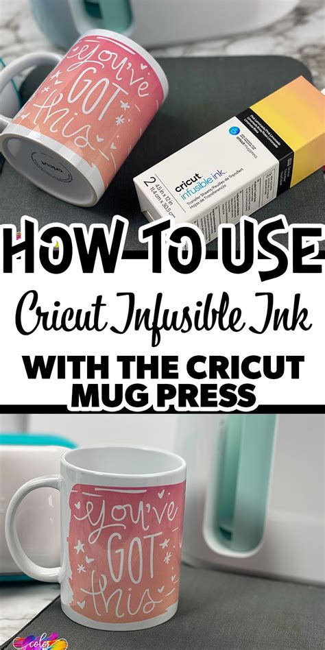 How To Use Infusible Ink With The Cricut Mug Press Artofit