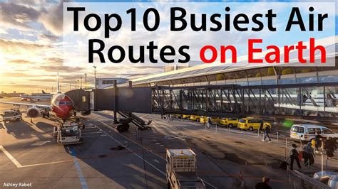 Top Busiest Air Routes On Earth Youtube