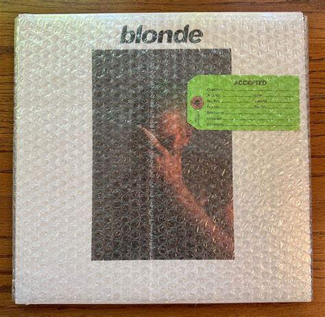 Frank Ocean Blonde Vinyl 2lp Official Repress 2022 Brand New