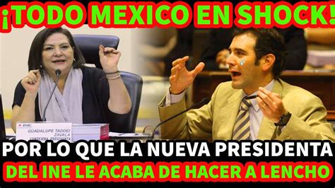 MEXICO EN SHOCK POR LO QUE LA PRESIDENTA DEL INE LE ACABA DE HACER A