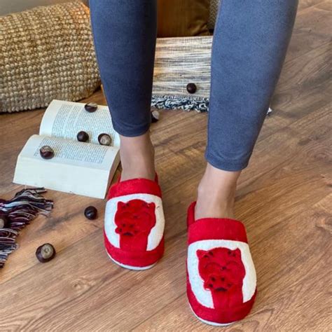 Cute Cat House Slippers Comfy Fuzzy Home Slippers Cozy Winter