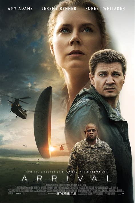 Arrival (2016) by Denis Villeneuve 