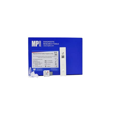 Kit De Prueba CTnI 07CTN15025 MP Biomedicals Para Enfermermedades