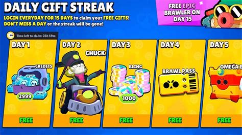 Rare Gifts From Supercell Brawl Stars Free Rewards Youtube