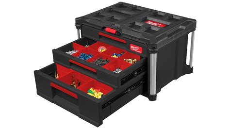 Купить Ящик с выдвижными отсеками 2+1 Milwaukee PACKOUT DRAWER BOX по ...