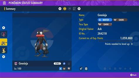 SHINY ASH GRENINJA 6IV FOR POKEMON SCARLET & | Grelly USA