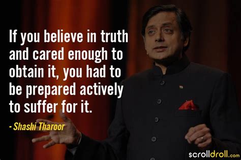 30 Powerful Shashi Tharoor Quotes About The Idea India