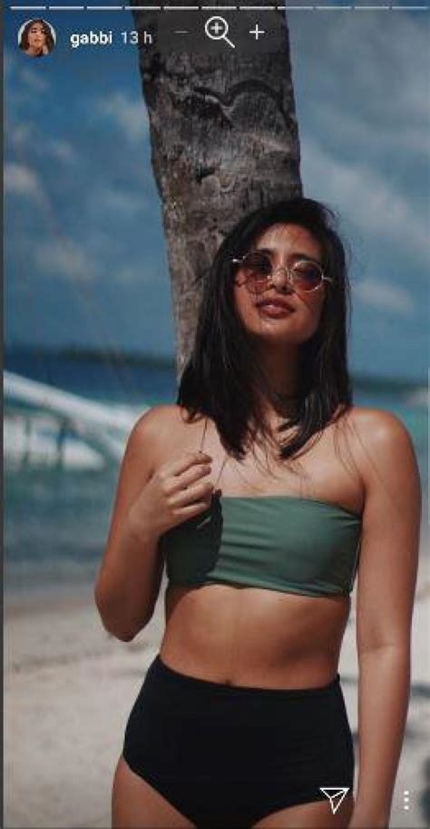 Look Gabbi Garcia S Sexy Photo In Bohol Burns Up Social Media Gma