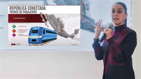 Sheinbaum Confirma Nuevas Rutas De Trenes De Pasajeros Mis Noticias Mx