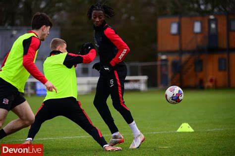 Exeter City Players Return To Training In Pictures Devon Live