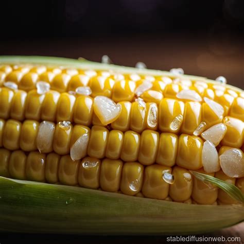 Popped Corn on the Cob | Stable Diffusion Online