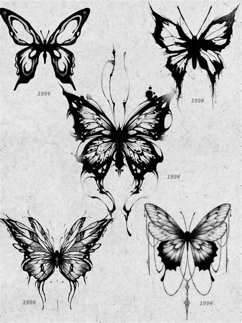 Unique Butterfly Tattoo Designs