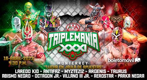 Horarios Y D Nde Ver Lucha Libre Aaa Tripleman A Xxxi