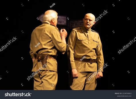 Male Actor Military Uniforms Soviet Army Stock Photo 2139750815 ...