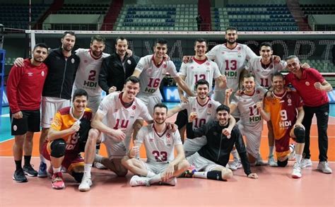 Galatasaray evinde hata yapmadı Voleybol Plus