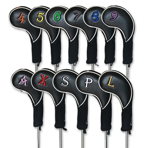 Craftsman Golf Headcovers Iron Club Covers Set Colorful Number 11 Pcs 4