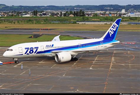 Ja A All Nippon Airways Boeing Dreamliner Photo By Takuya Honma