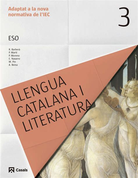 Llengua Catalana I Literatura 3 ESO Digital Book BlinkLearning