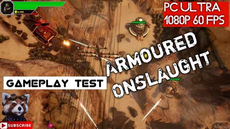 Armoured Onslaught Gameplay Pc Test Indonesia Youtube