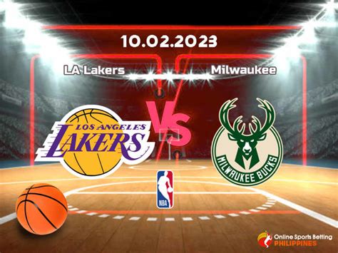 LA Lakers Vs Milwaukee Bucks Prediction Online Sports Betting