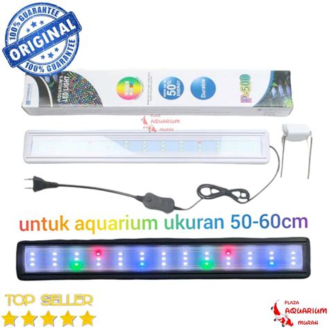 Jual Lampu Led Aquarium Aquascape Kandila P500 RGB 50 60 Cm Shopee