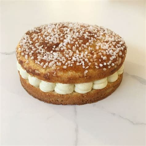 La tarte Tropézienne de Cyril Lignac Mon bec sucré Cake Co