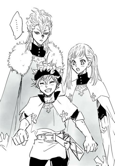 Pin De كيوتو تشان 💕 En Black Clover Dibujos Animados Bonitos Personajes De Anime Dibujos