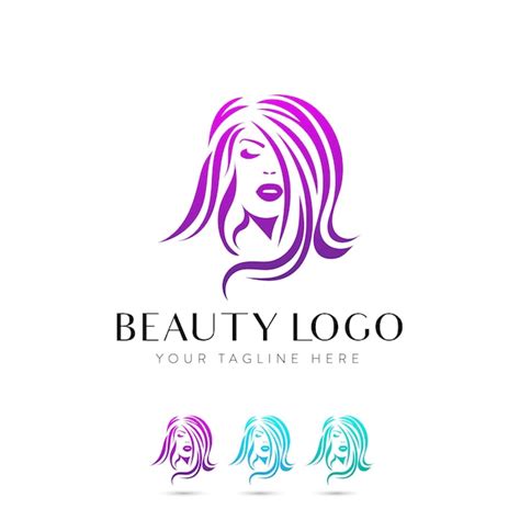 Diseño De Logotipo De Belleza Vector De Logotipo De Belleza Vector