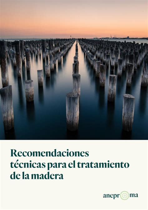 PDF Recomendaciones técnicas para el tratamiento de la madera