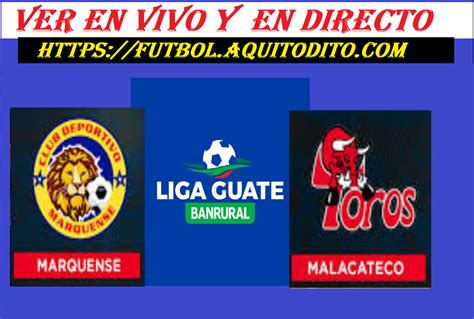 Malacateco Vs Marquense En Vivo Y En Directo Jornada Apertura