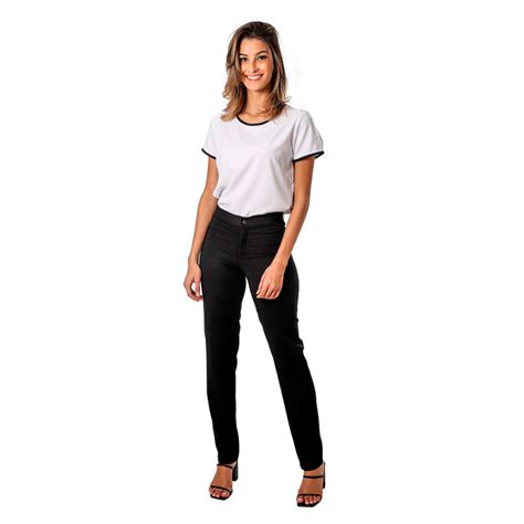 Topo 90 Imagem Calça Preta Com Blusa Branca Vn