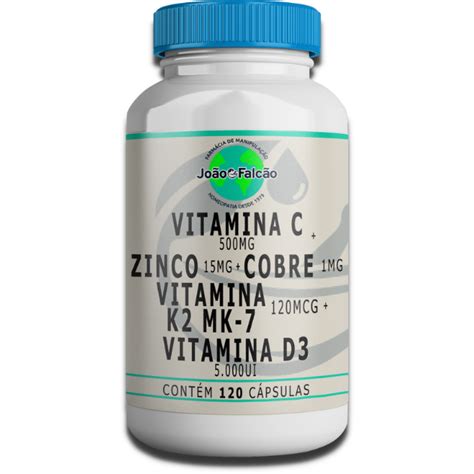 Vitamina C Mg Zinco Quelato Mg Cobre Quelato Mg Vitamina K