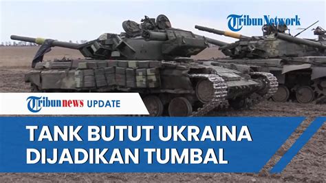 Ukraina Diminta Pakai Tank Soviet Untuk Lawan Jebakan Ranjau Rusia