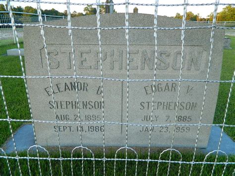 Edgar Vick Stephenson 1885 1959 Find A Grave Memorial