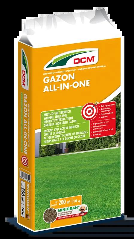 DCM Meststof Gazon All In One 10 Kg Tuincentrum Abies