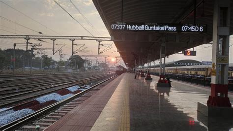 Hubballi Railway ಹುಬ್ಬಳ್ಳಿ ರೈಲ್ವೆ On Twitter Pleasant 😍 View Of 🌄