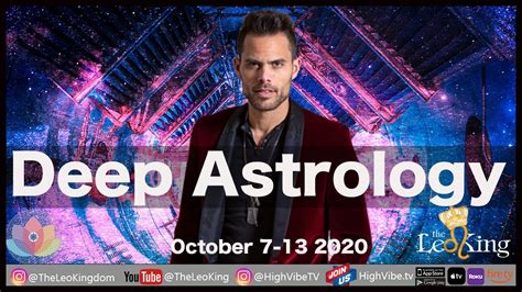 Deep Astrology Weekly Horoscope October 7 13 2020 Mercury Retrograde In