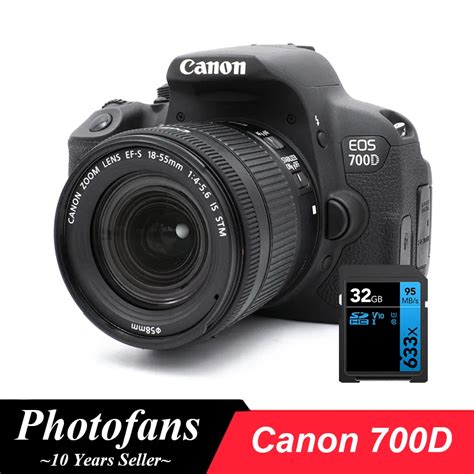 Canon 700d With 18 55mm Lens Dslr Camera Kits