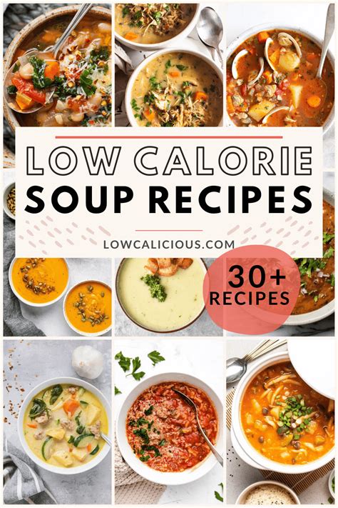 Low Calorie Soup Recipes - lowcalicious