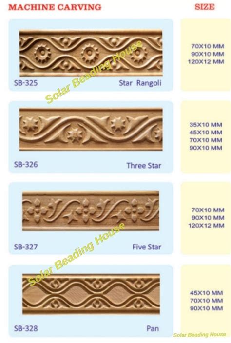 Wooden Teak Wood Beading Moulding For Furniture At 88 Feet In