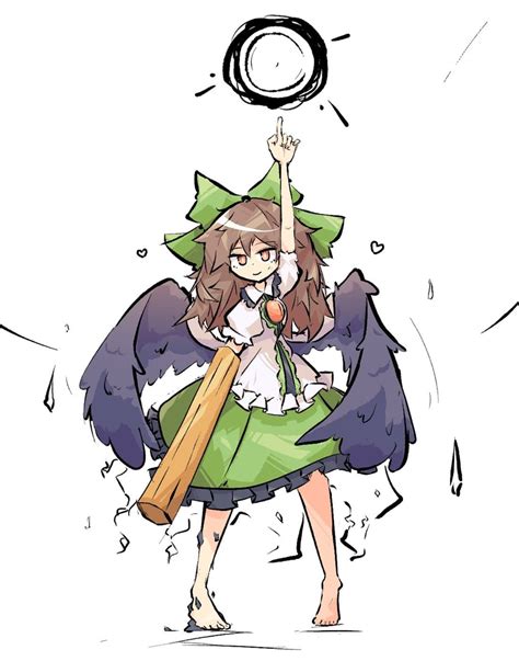 Reiuji Utsuho Touhou Drawn By Primsla Danbooru