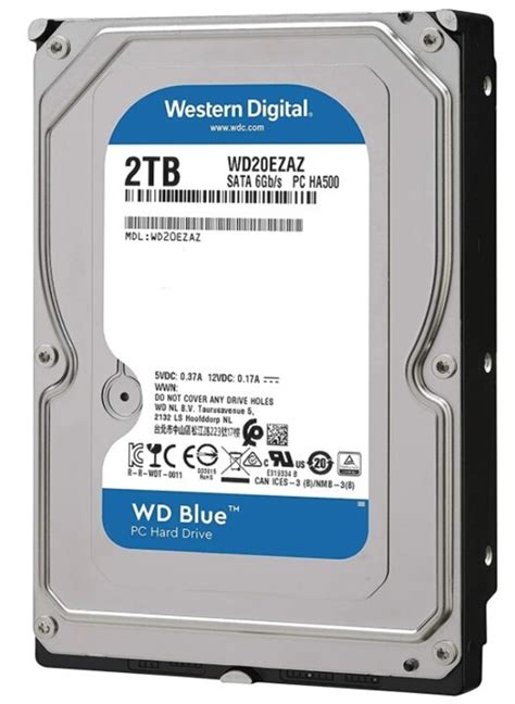 2 ТБ Внутренний жесткий диск Western Digital Жесткий диск WD Original