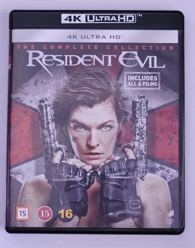 Resident Evil Collection Filmes Blu Ray K C Legendas Venda Em