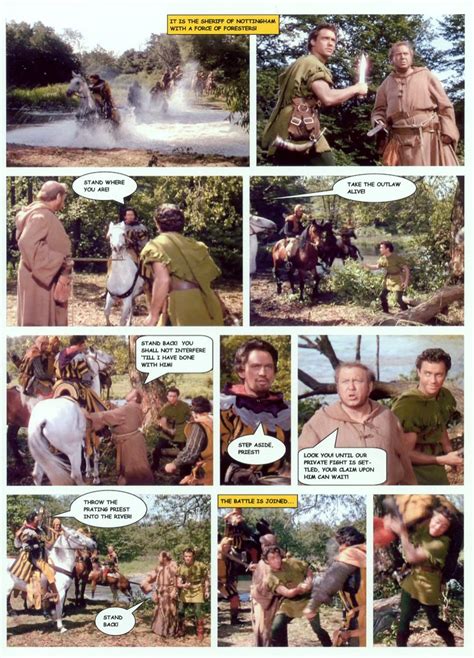 Walt Disney S Story Of Robin Hood Picture Strip Walt Disney S