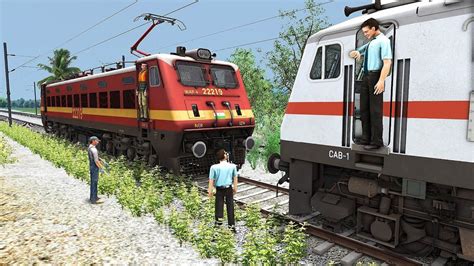 Loco Failed Of Humsafar Express Rescued By Wap Train Simulator