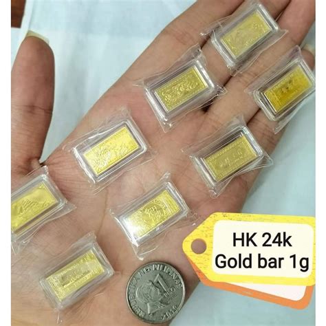 24k Hong Kong Gold Bar Shopee Philippines