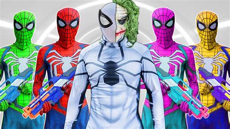 Team Spider Man In Real Life Marvel S Spider Man Five Nights