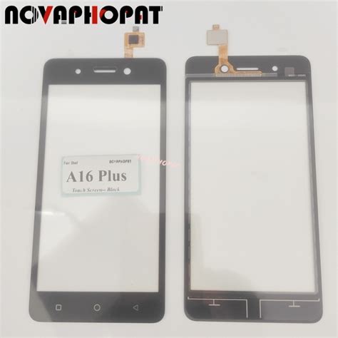 Black Touch Screen For Itel A16 Plus A16 Touch Sensor Digitizer Glass